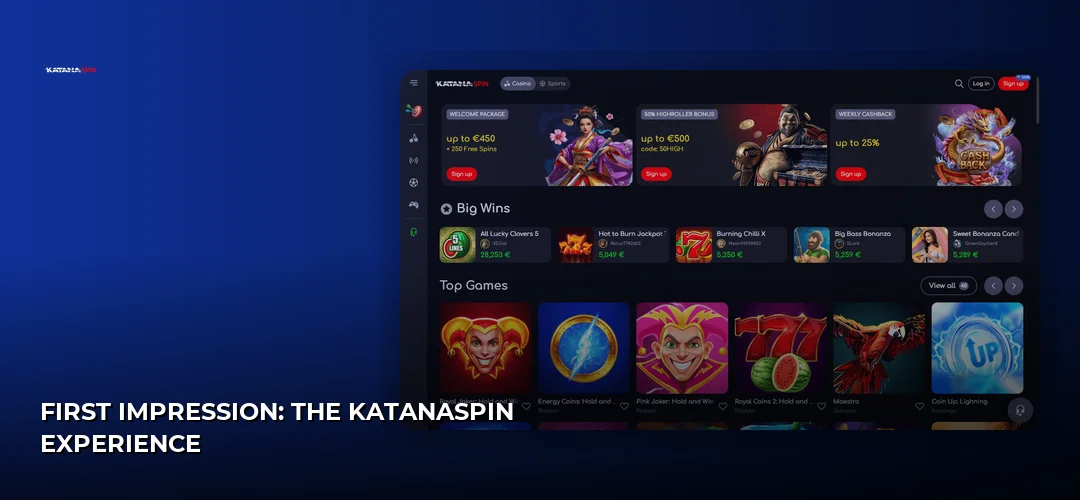 First impression: the KatanaSpin experience